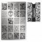 Preview: Moyra Stamping Schablone - Stempeln statt Malen - die schnelle und kreative Nailart für Anfänger und Profis zugleich - Ornaments Nr.3
