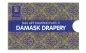 Preview: Moyra Stamping Schablone - Damask Drapery Nr.11