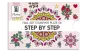 Preview: Moyra Stamping Schablone - Step by Step Nr.58