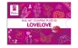 Preview: Moyra Stamping Schablone - LoveLove Nr.88