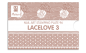 Preview: Moyra Stamping Schablone – Lacelove 3 Nr.96