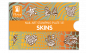 Preview: Moyra Stamping Schablone – Skins Nr.131