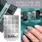 Preview: Moyra Stamping Schablone - Metropolitan Nr.62