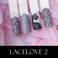 Preview: Moyra Stamping Schablone - Lacelove I Nr.15