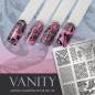 Preview: Moyra Stamping Schablone - Vanity Nr.23