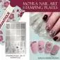 Preview: Moyra Stamping Schablone - Romantique Nr.74