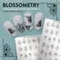 Preview: Moyra Stamping Schablone - Blossometry Nr.77