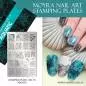 Preview: Moyra Stamping Schablone - Aquatic Nr.78