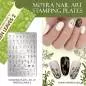 Preview: Moyra Stamping Schablone - Green Leaves 2 Nr.97