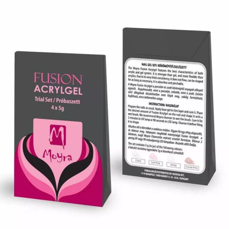 Fusion Acrylgel 4x5g Testset