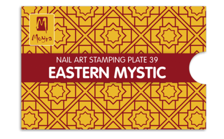 Moyra Stamping Schablone - Eastern Mysticl Nr.39