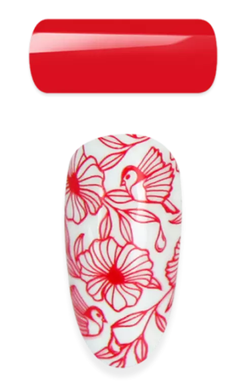 2in1 - Stamping & Painting Gel - Nr.04 - Rot