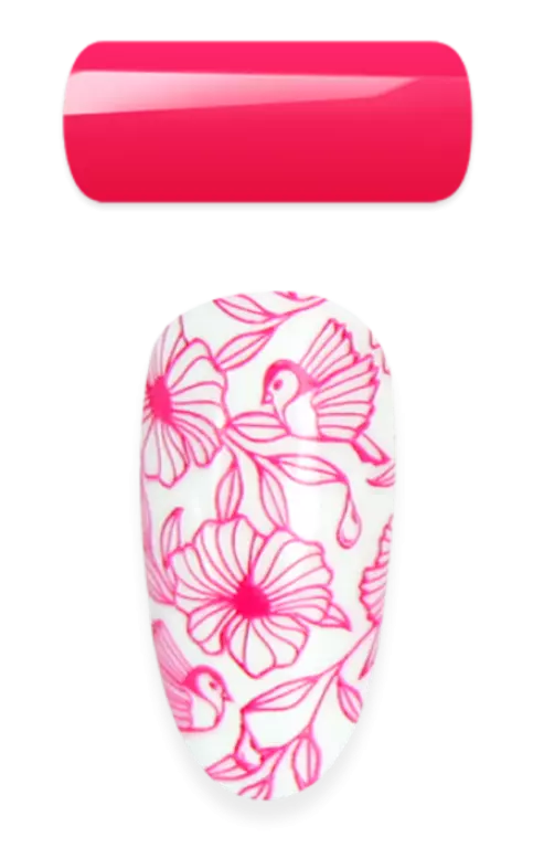 2in1 - Stamping & Painting Gel - Nr.13 - Vivid Pink