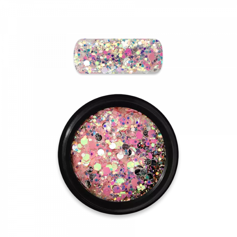 Holo Glitter Mix 24 – Chameleon Baby Pink