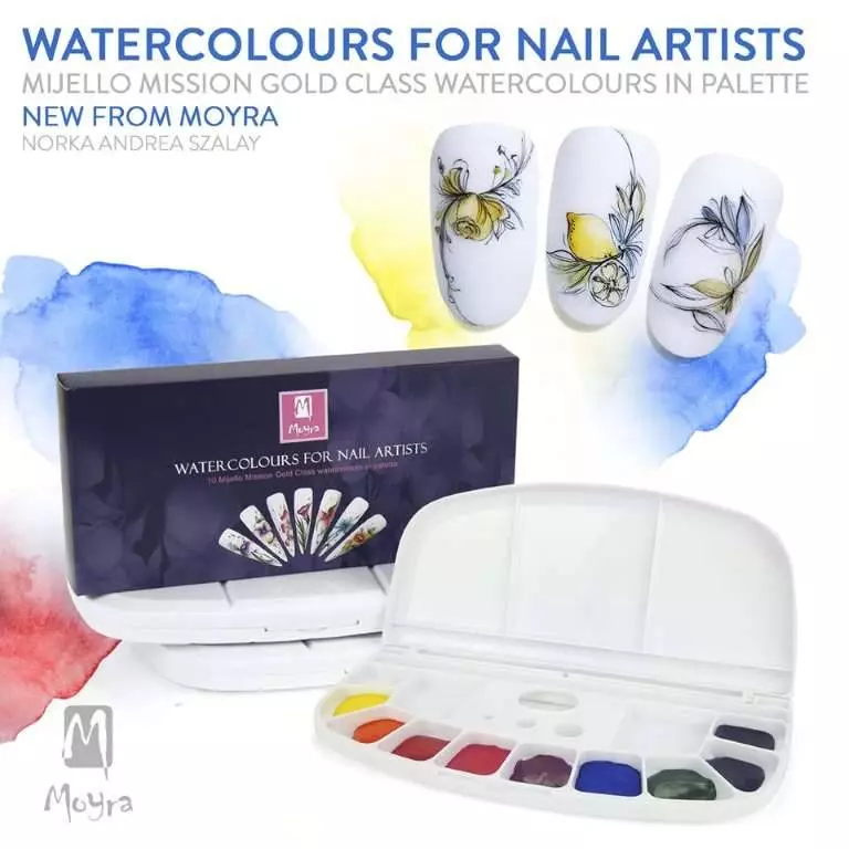 Watercolours MIJELLO MINI Set 1 mit 10 Farben