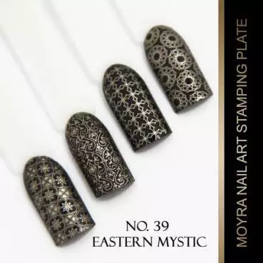 Moyra Stamping Schablone - Eastern Mysticl Nr.39