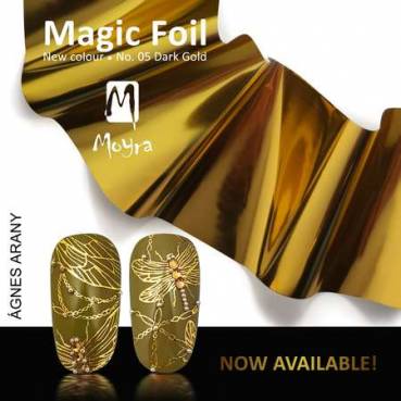 Magic Foil 60cm x 5cm Folie - Dark Gold Nr.5