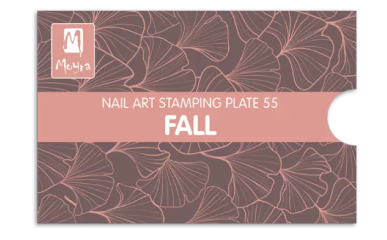 Moyra Stamping Schablone - Fall Nr.55