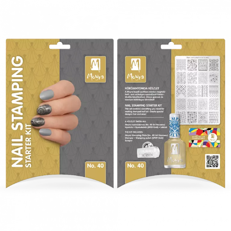 Moyra Stamping Starter Set Nr. 40