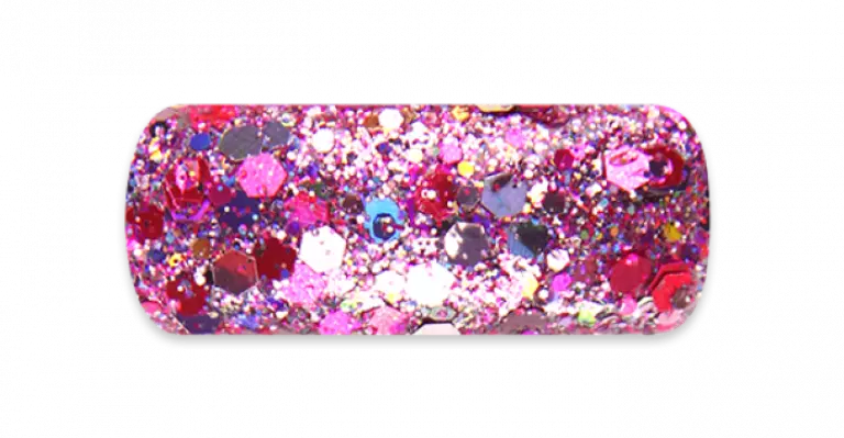 HOLO GLITTER MIX Nr.20 – Dark Rose