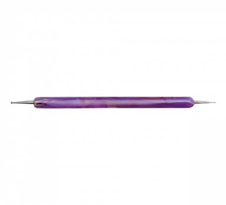 Nail Art Spotty Violett - Dotting Tool Metall - Rostfrei