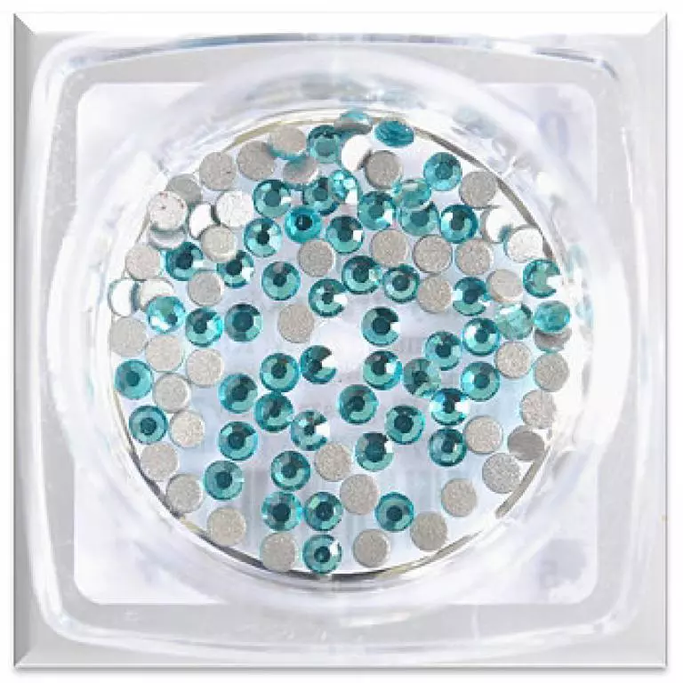 Crystal Stones 100 Stk. Blue Zircon Nr. 9