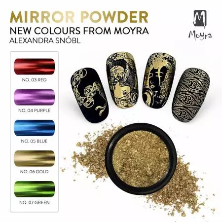 Effect Powder - MIRROR POWDER Nr.04 – purple